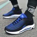 Men Ripple Pattern Breathable Fabric Comfy Air cushioned Sport Running Shoes Men Ripple Pattern Breathable Fabric Comfy Air cushioned Sport Running Shoes