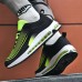 Men Ripple Pattern Breathable Fabric Comfy Air cushioned Sport Running Shoes Men Ripple Pattern Breathable Fabric Comfy Air cushioned Sport Running Shoes