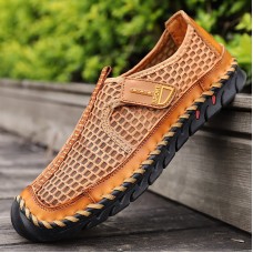Men Outdoor Hand Stitching Quick-Drying Mesh Casual Water Shoes