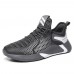 Men Soft Breathable Mesh Hollow Lace-Up Sport Shoes