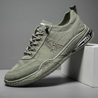 Men Breathable Soft Bottom Non Slip Lace Up Comfy Casual Sports Court Shoes