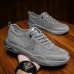 Men Breathable Soft Bottom Non Slip Lace Up Comfy Casual Sports Court Shoes