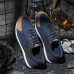 Men Colorblock Mesh Splicing Breathable Sports Casual Forrest Sneakers