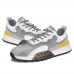 Men's Faux Leather Fabric With Soft Dad Casual Platform Athletic Running Shoes