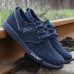 Men Breathable Soft Sole Comfy Non Slip Lightweight Old Peking Casual Cloth Shoes