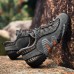 Men Outdoor Mesh Breathable Slip Resistant Water Hiking Shoes