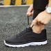 Men Sports Mesh Sneakers Breathable Light Weight Casual Walking Sneaker Comfortable Soft Shoes