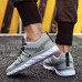 Men Sports Mesh Sneakers Breathable Light Weight Casual Walking Sneaker Comfortable Soft Shoes