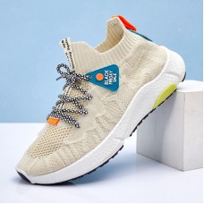 Men's Fly Woven Breathable Comfortable Casual Non-Slip Wear-Resistant Sneakers