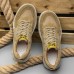 Men Retro Splicing Denim Comfy Wearable Platform Sneakers