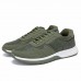 Men Outdoor Sports Microfiber Leather Comfy Slip Resistant Casual Sneakers