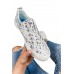 Women's Shoes - Leopard Print Laceless Slip On Canvas Shoes