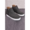 Gray Wedges Platform Vulcanize Shoes