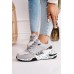 Women's Shoes - Leopard Print Lace-up Sneakers