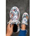 Women's Shoes - Multicolor Aztec Pattern Lace-up Sneakers
