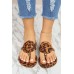 Sandals - Leopard Print Flip Flops Sandals