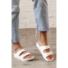 White Girl Buckle Sandals