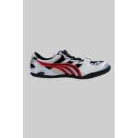 Red Men's Lace-up Sports Sneakers