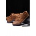 Men's Shoes - Brown Letter Stitch Trim Lace-up Men's Retro Shoes Men's Shoes - Brown Letter Stitch Trim Lace-up Men's Retro Shoes