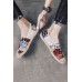 Men's Shoes - Multicolor Men's Flag Canvas Shoes