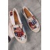 Men's Shoes - Multicolor Men's Flag Canvas Shoes