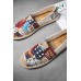 Men's Shoes - Multicolor Men's Flag Canvas Shoes