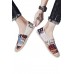 Men's Shoes - Multicolor Men's Flag Canvas Shoes